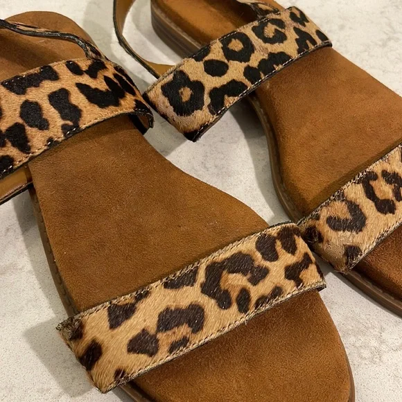 Franco Sarto Velocity2 Animal Print Calf Hair 9 - Picture 2 of 4